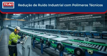 Redução de Ruído Industrial com Polímeros Técnicos
