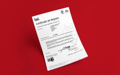CERTIFICADO ISO 9001