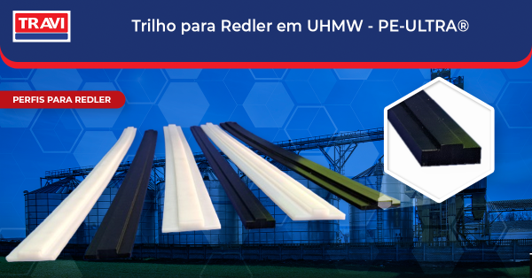 Trilho para Redler em UHMW - PE-ULTRA®