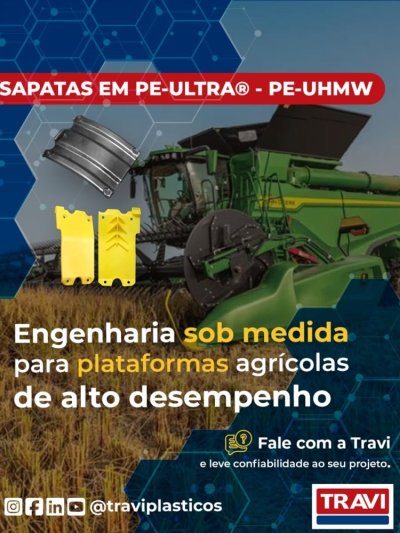 As sapatas deslizante em PE-ULTRA® - PE- UHMW da Travi são soluções técnicas de alto desempenho aplicadas em...