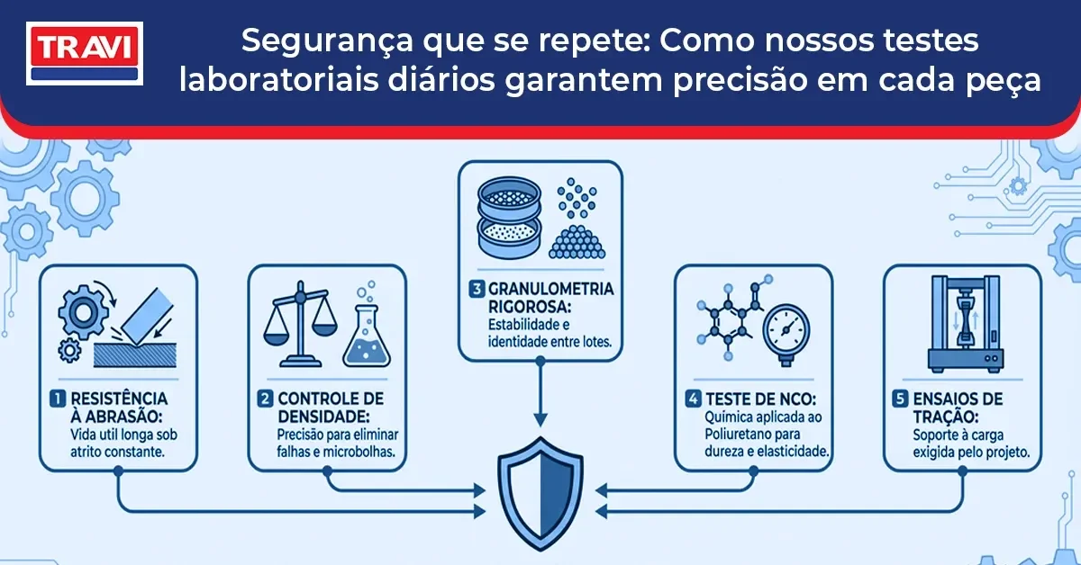 Segurança que se Repete: Como Nossos Testes Laboratoriais Diários Garantem Precisão em Cada Peça Segurança que se Repete: Como Nossos Testes Laboratoriais Diários Garantem Precisão em Cada Peça