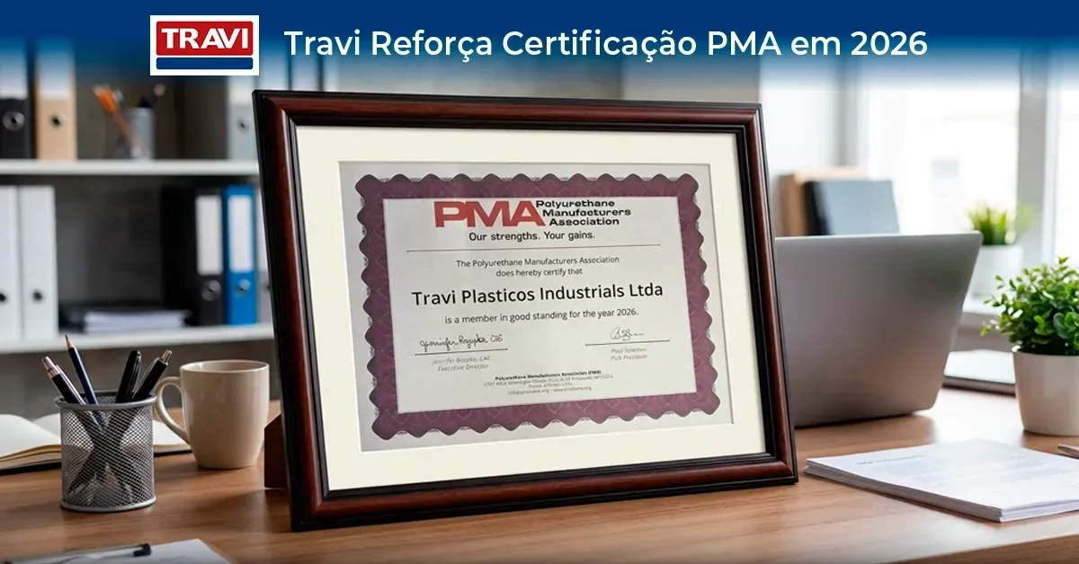 Travi Reforça Certificação PMA em 2026: O Que Isso Significa para a Indústria de Poliuretano no Brasil? Travi Reforça Certificação PMA em 2026: O Que Isso Significa para a Indústria de Poliuretano no Brasil?