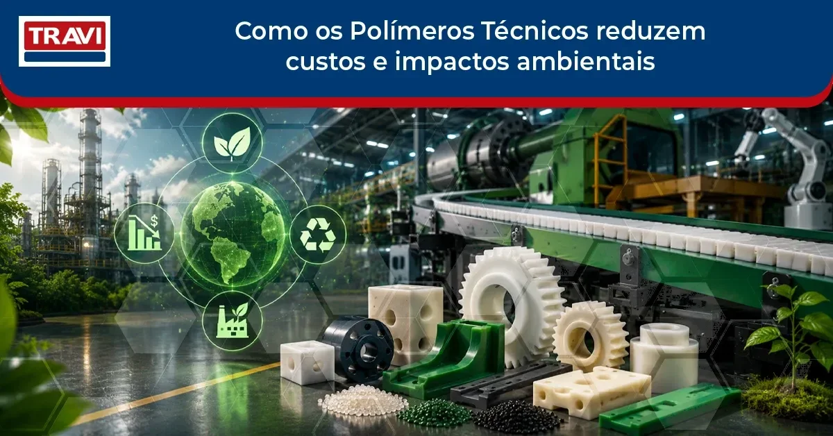 Como os Polímeros Técnicos Reduzem Custos e Impactos Ambientais Como os Polímeros Técnicos Reduzem Custos e Impactos Ambientais
