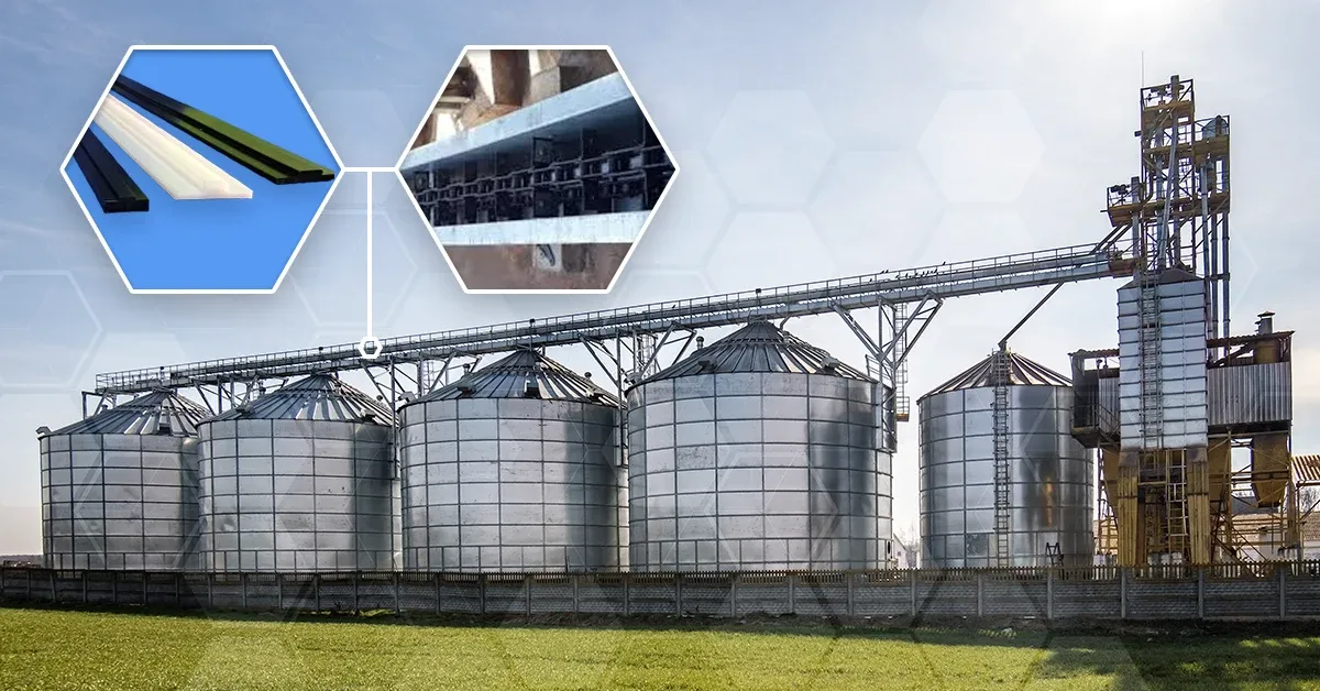 Trilho para Redler em UHMW - PE-ULTRA®