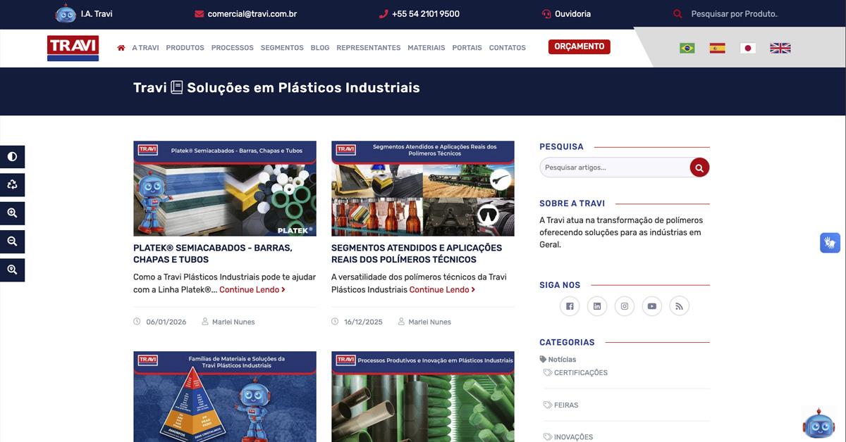 Como a Travi Plásticos Industriais Atingiu Maturidade Digital B2B em Apenas 3 Anos Como a Travi Plásticos Industriais Atingiu Maturidade Digital B2B em Apenas 3 Anos