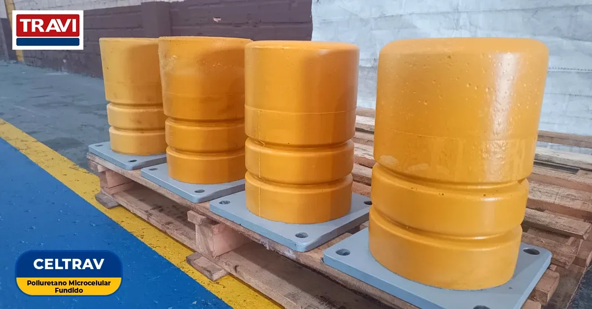 Batentes em CELTRAV Poliuretano Microcelular: Engenharia de Absorção de Impacto com Alta Performance Batentes em CELTRAV Poliuretano Microcelular: Engenharia de Absorção de Impacto com Alta Performance