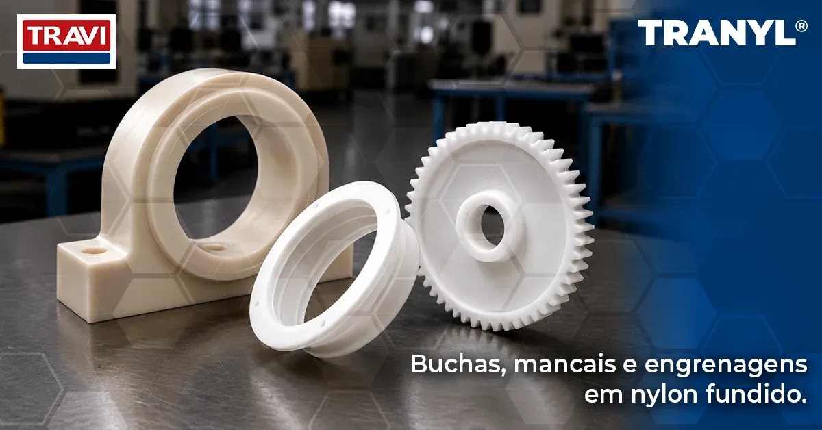 Substituição de Componentes Metálicos por Plásticos de Engenharia na Siderurgia