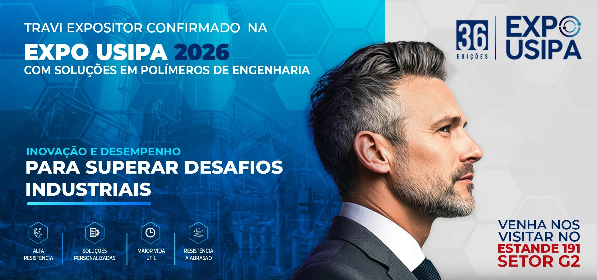 Travi Plásticos na Expo Usipa 2026